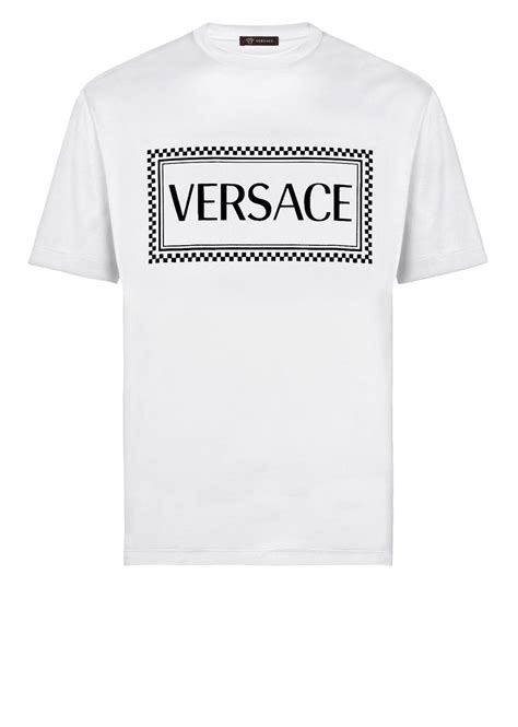 versace sustainable t shirt|Versace polo shirts.